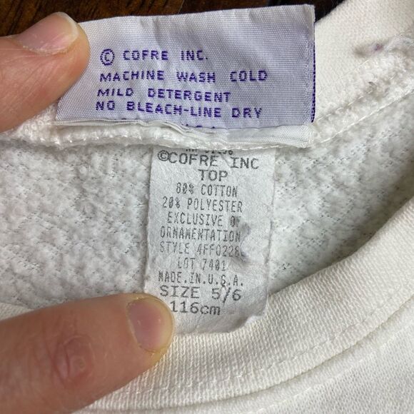 Vintage 1990s Tickle Me Grunge Girls Sweatshirt - Picture 4 of 8